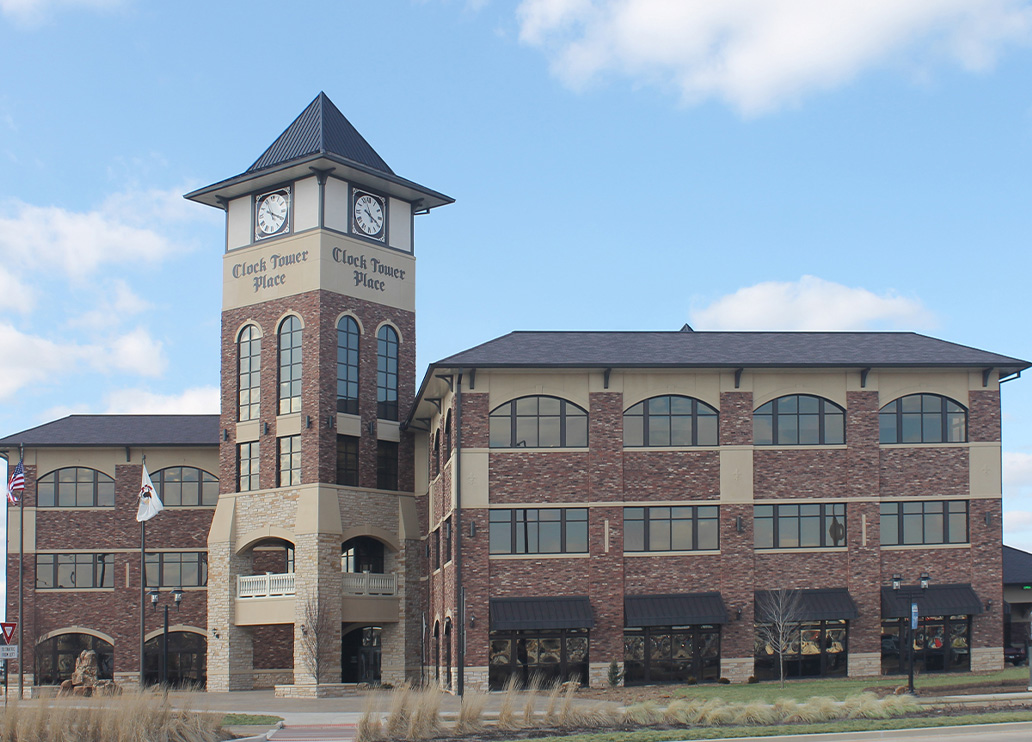 Clock Tower Plaza MCB Trust and Wealth Management headquarters Peoria IL